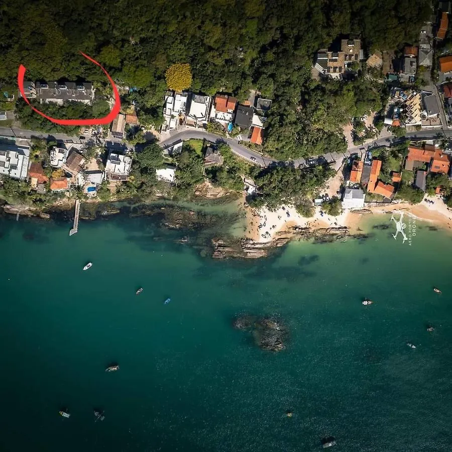 Апартаменты Um Refugio A Beira Mar Бомбиньяс Бразилия